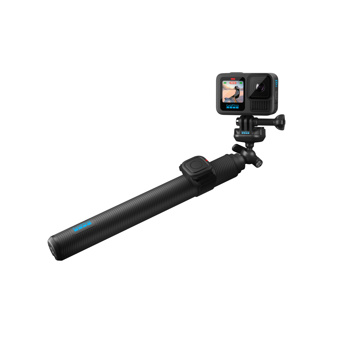 Телескопічний тримач для камер GoPro 122 см з водонепроникним пультом дистанційного керування (AGXTS-002-VU)