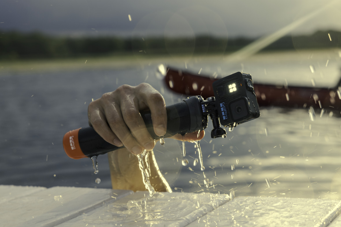 Стабильный кадр с технологией HyperSmooth и водонепроницаемая защита